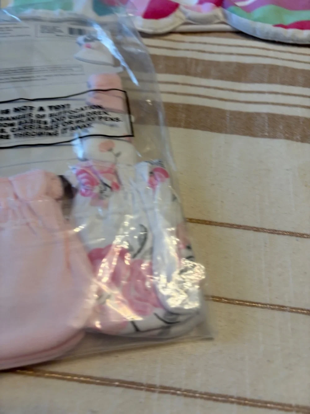 Baby Girl Mittens Booties and Bows